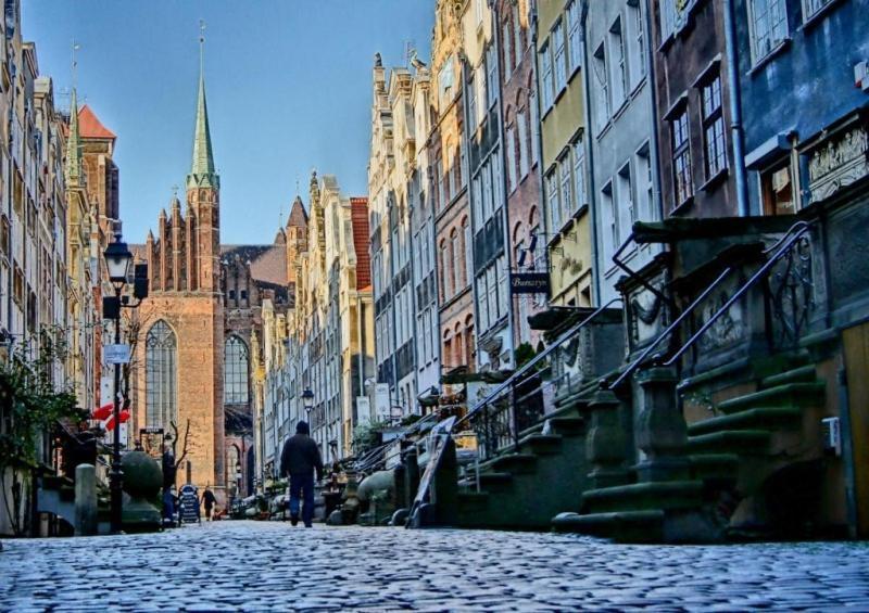 Dworek Bursztynowe Piaski กดัญสก์ ภายนอก รูปภาพ
